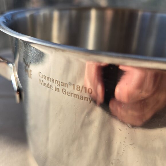 WMF Cromargan Transtherm 18/10 Stainless Steel Double Handle Sauce Pan No Lid 7" - Picture 2 of 7